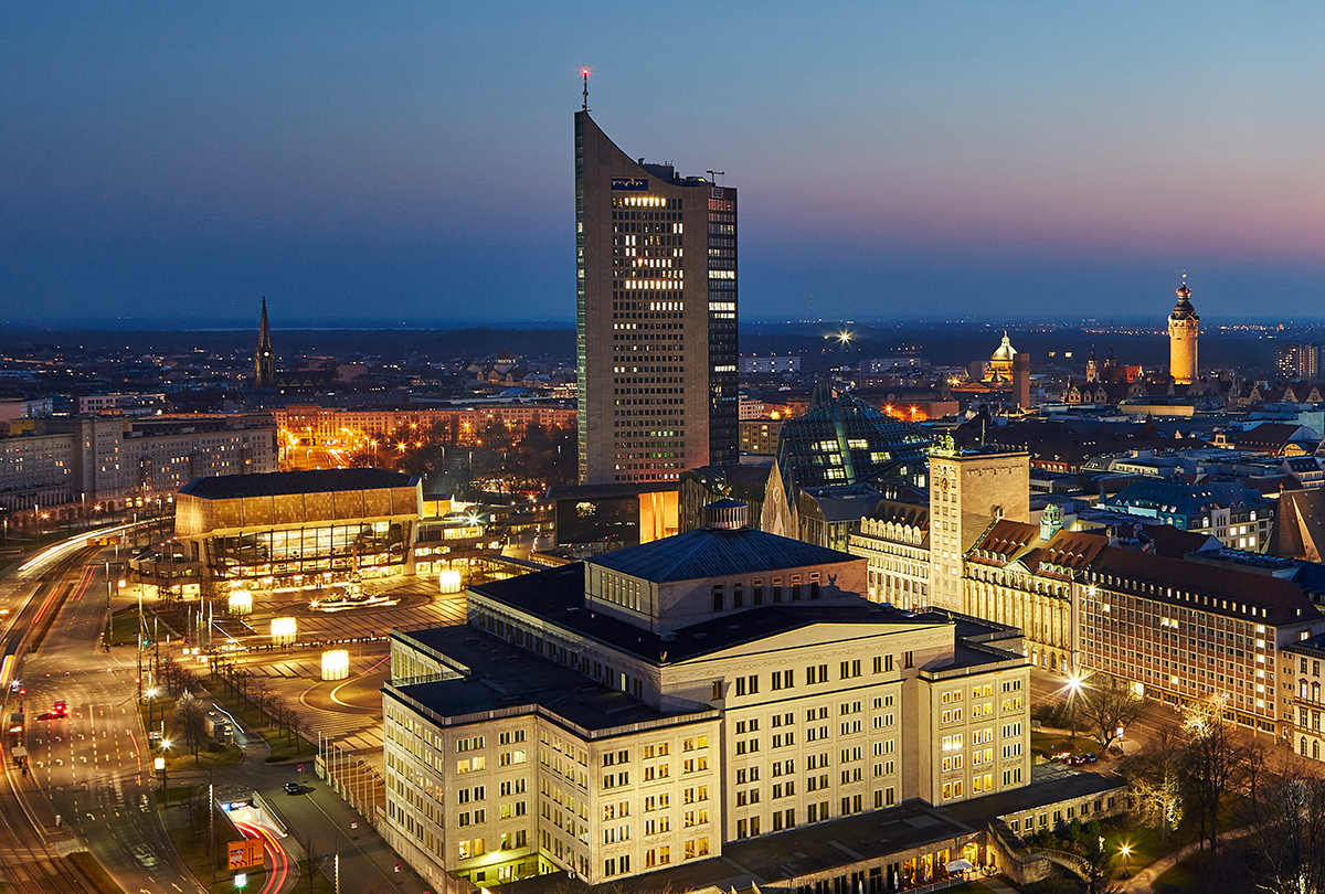 Oper, Gewandhaus, Augustusplatz, Oberösterreich, Leipzig